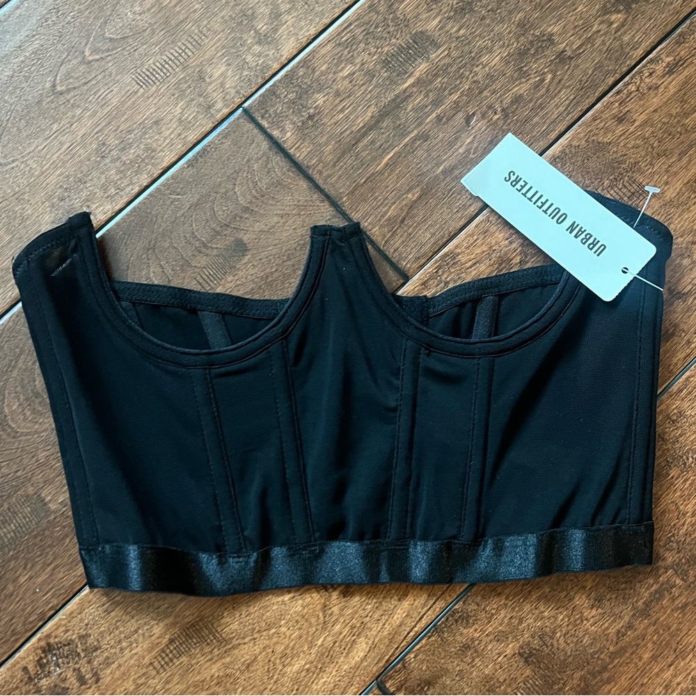 NWT urban outfitters black corset